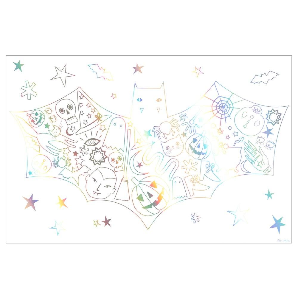 Meri Meri Halloween Colouring Posters (Set of 2)