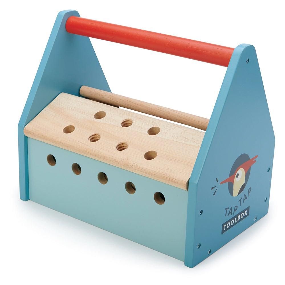 Tender Leaf Toys Tap Tap Tool box by Tenderleaf Toys - Learning Bugs UK