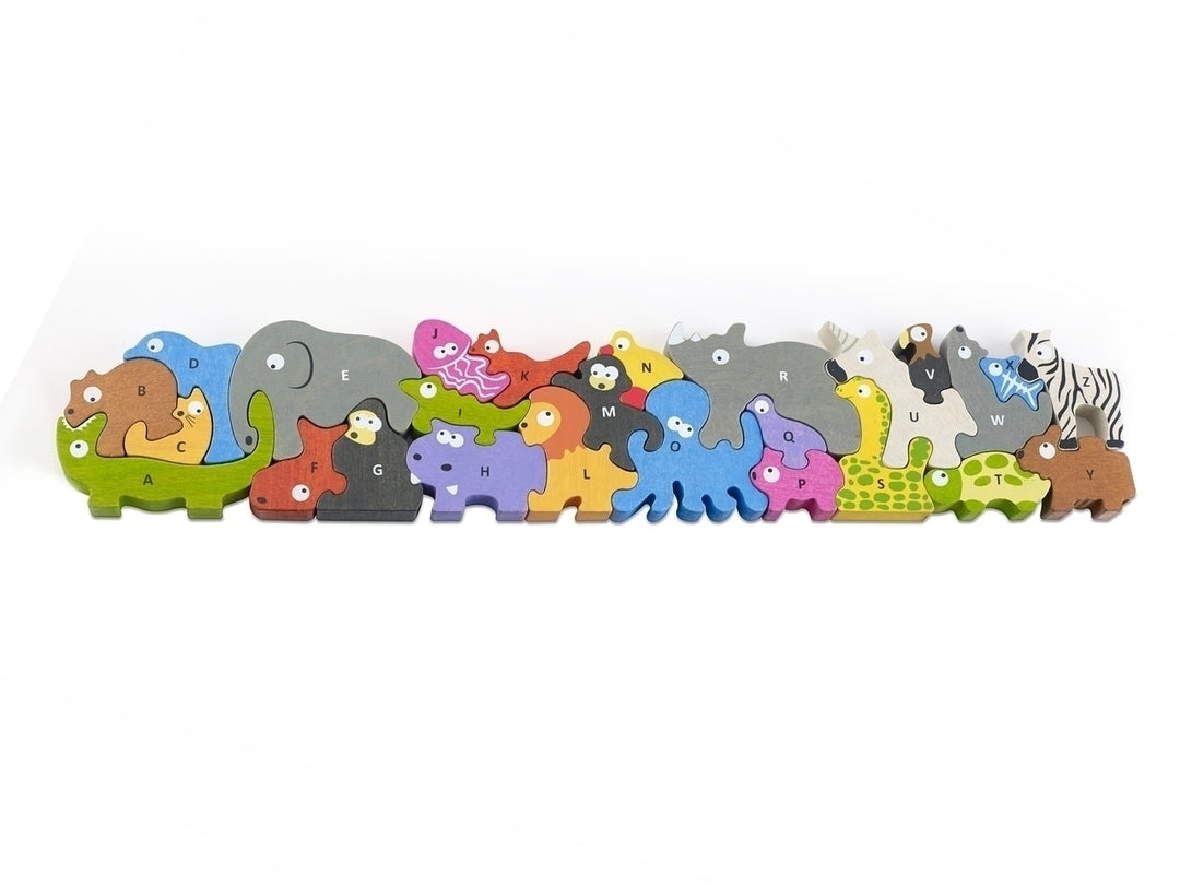 Begin Again Animal Parade A to Z Puzzle And Playset