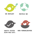 Tender Leaf Peacock Colours by Tenderleaf Toys - Learning Bugs UK