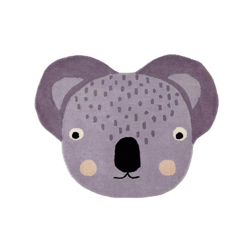 Oyoy Koala Rug - Grey by Oyoy - Learning Bugs UK
