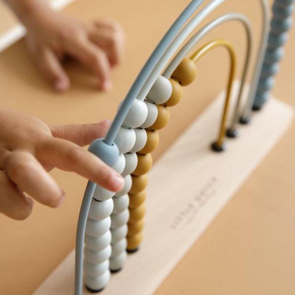 Little Dutch Rainbow Abacus - Blue