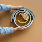 Little Dutch Stacking Rainbow - Blue by Little Dutch - Learning Bugs UK