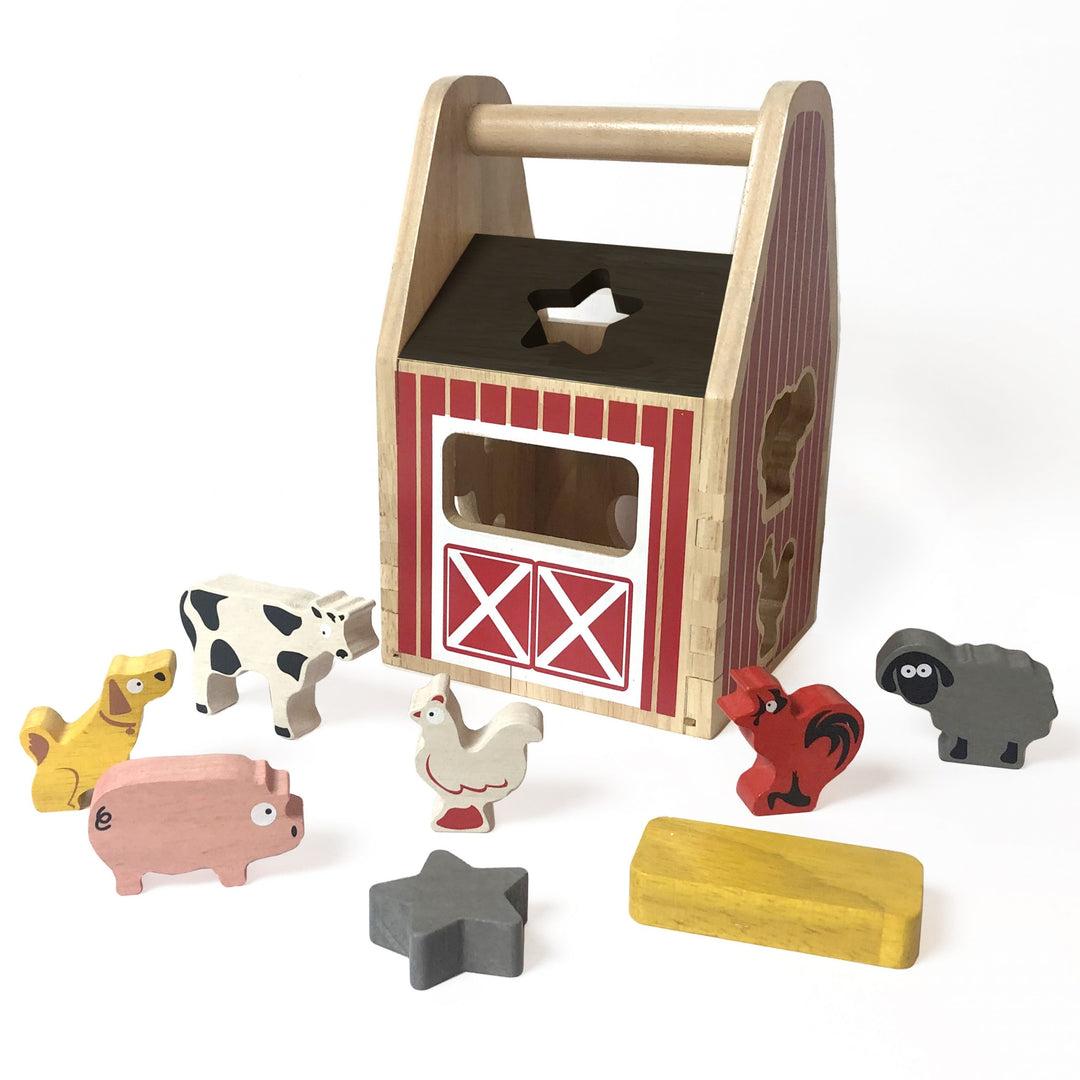 Begin Again Barnyard Shape Sorter