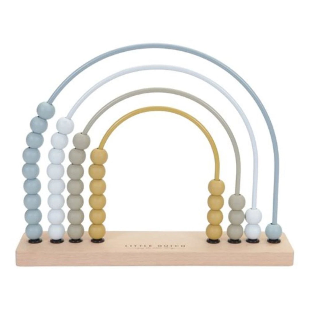 Little Dutch Rainbow Abacus - Blue