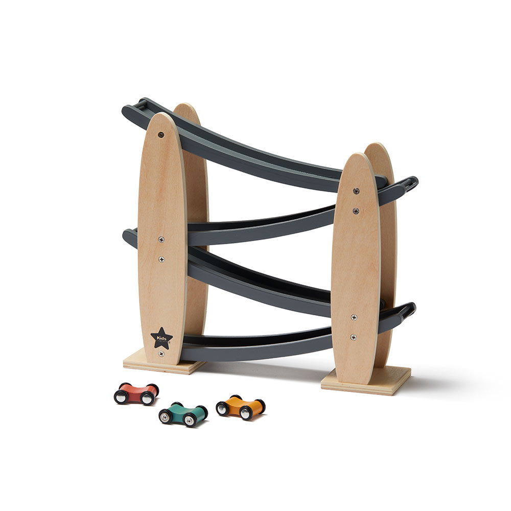 Kid’s Concept Car Track - Natural/Grey - Aiden