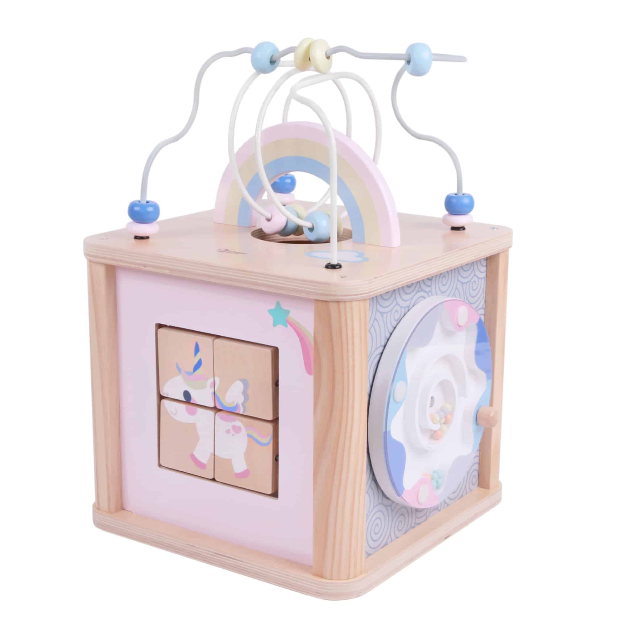 Classic World Dream Activity Cube by Classic World Toys - Learning Bugs UK