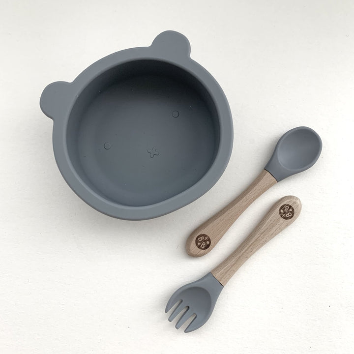 Cub Silicone Dinnertime Set