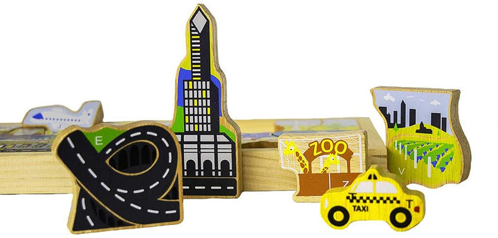 Begin Again City A-Z Puzzle And Playset