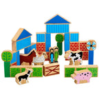 Lanka Kade Farm Building Blocks by Lanka Kade - Learning Bugs UK