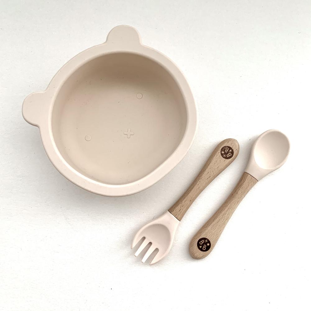 Cub Silicone Dinnertime Set