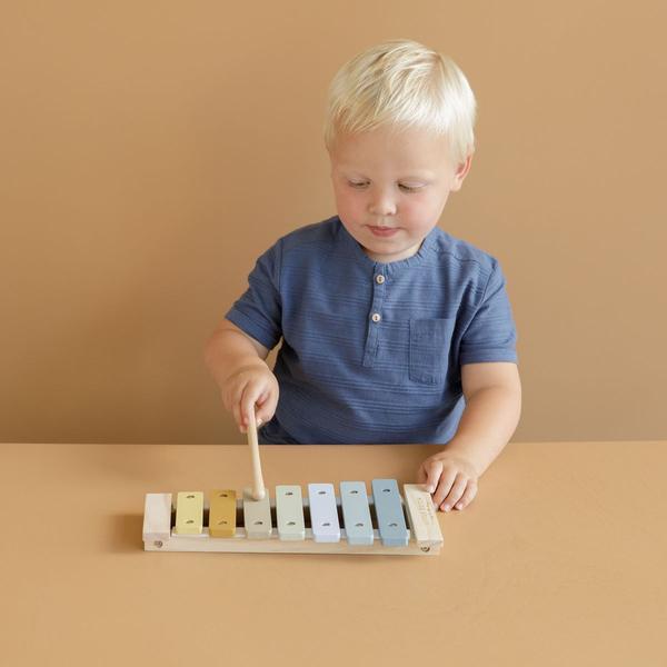 Little Dutch Xylophone - Blue by Little Dutch - Learning Bugs UK