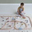 Little Dutch Railway Train XL - Starter Set by Little Dutch - Learning Bugs UK