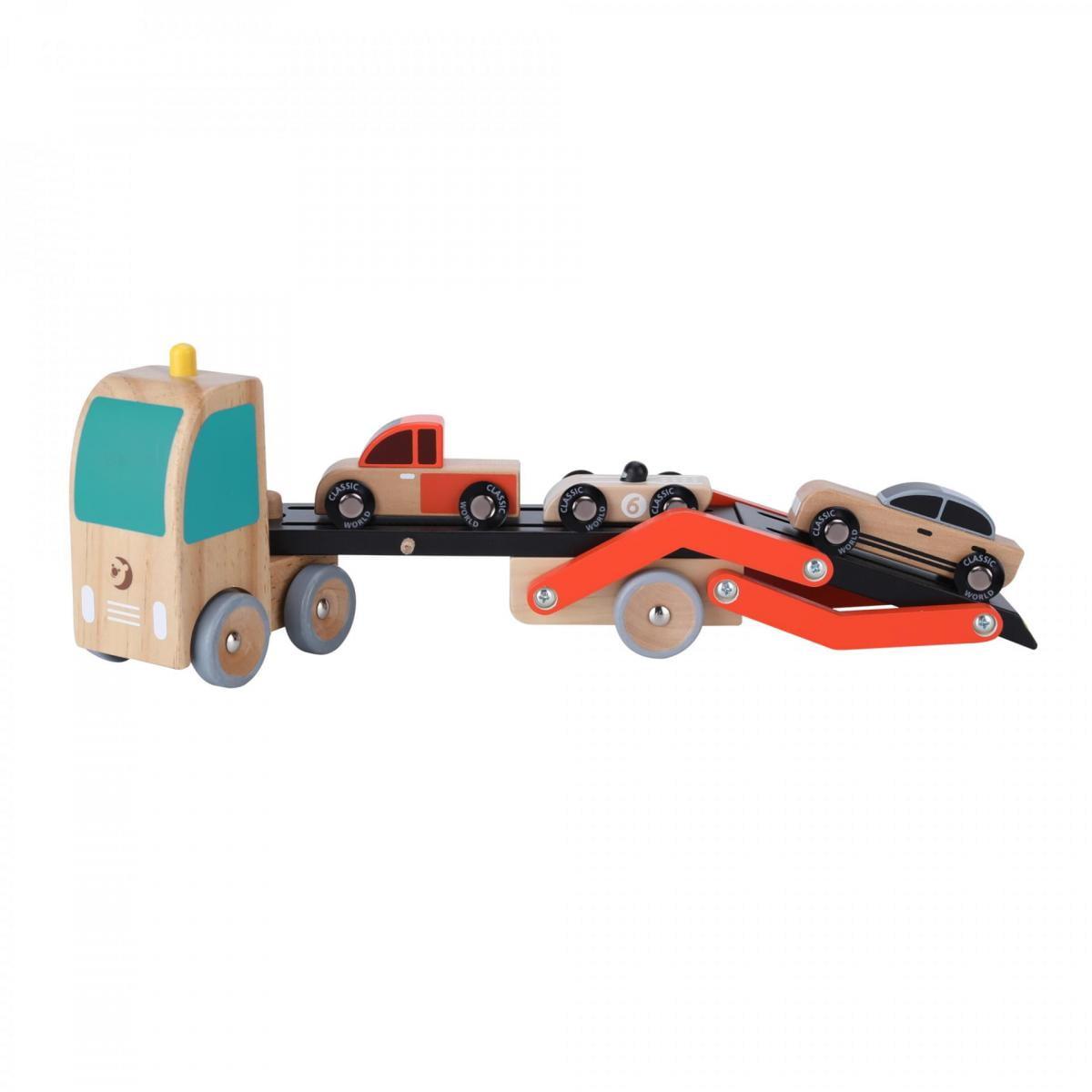 Classic World Car Transporter by Classic World Toys - Learning Bugs UK