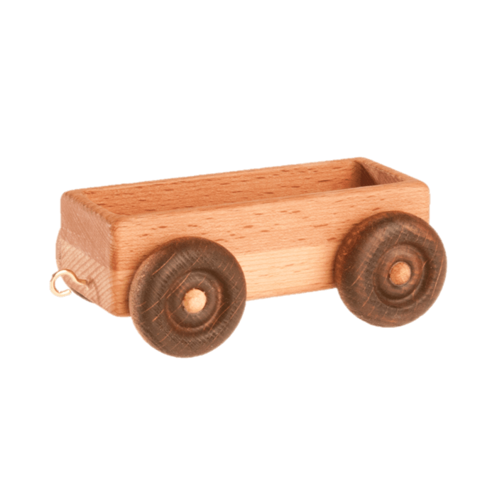Poppy Baby Co - Handmade Wooden Toy Train Set by Poppy Baby Co - Learning Bugs UK