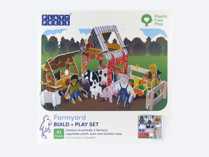 Playpress - Farmyard Eco-Friendly Playset