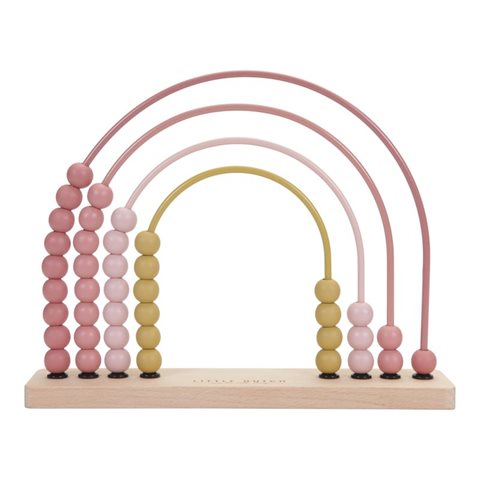 Little Dutch Rainbow Abacus -  Pink