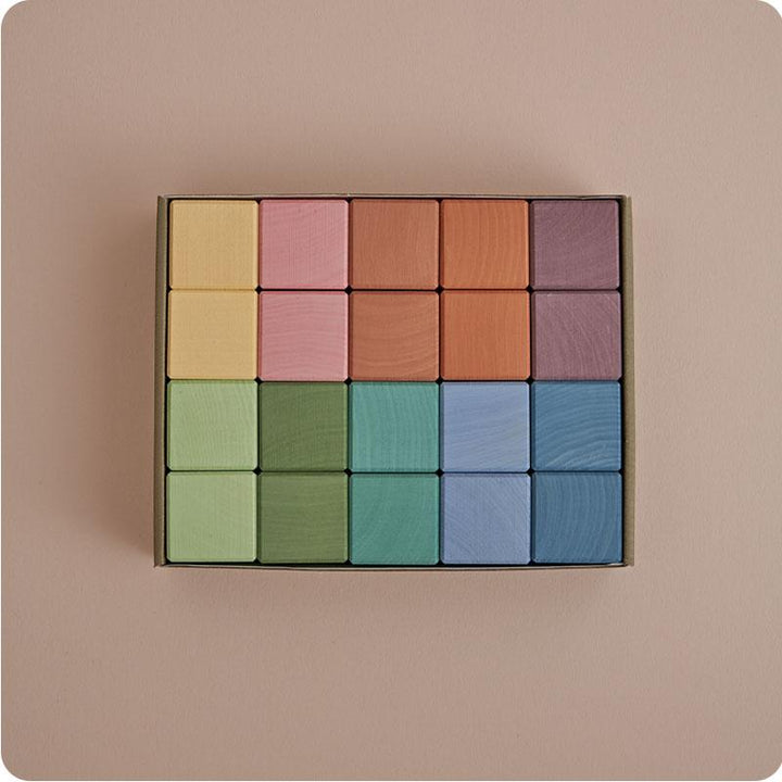 Raduga Grez Earth Pastel Cubes Set