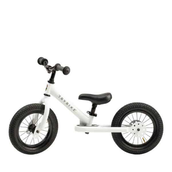 Trybike Steel White Balance Bike