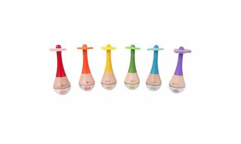 Classic World Rainbow Maracas - Purple