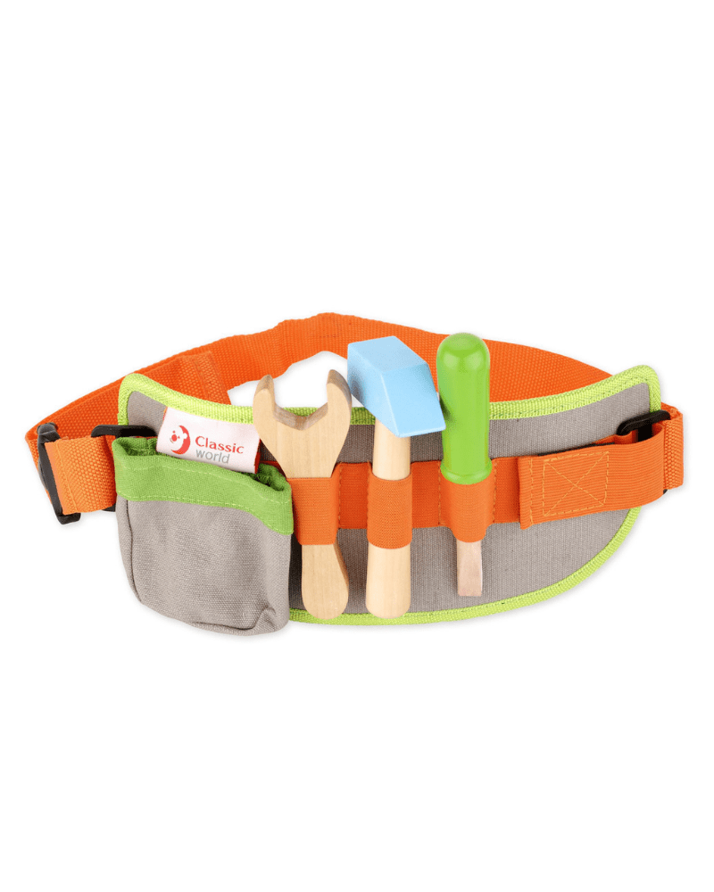 Classic World Tool Belt by Classic World Toys - Learning Bugs UK