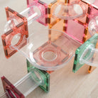 Connetix Tiles 80 Piece Pastel Ball Run Expansion Pack by Connetix - Learning Bugs UK