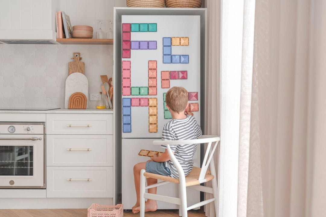 Connetix Tiles Pastel Rectangle Pack 24 pc