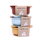 Cub Silicone Dinnertime Set by Blossom And Bear - Learning Bugs UK