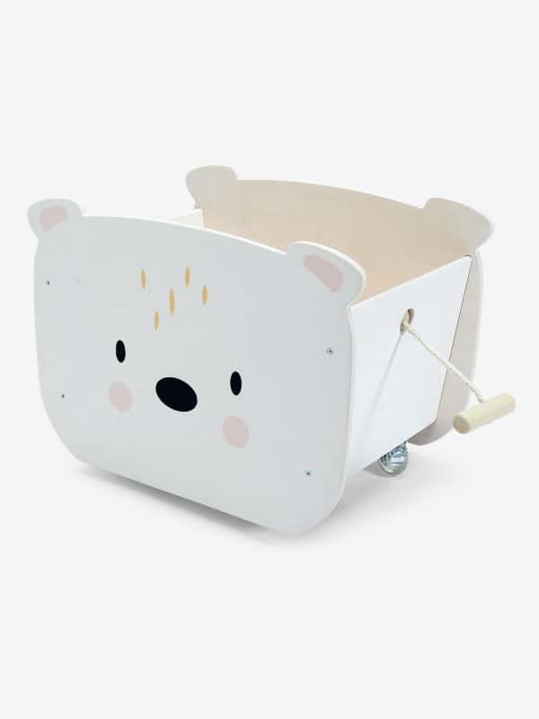 Tender Leaf Forest Pull Along Bear Cart