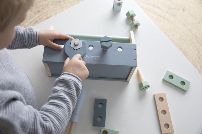 Little Dutch Wooden Toolbox by Little Dutch - Learning Bugs UK