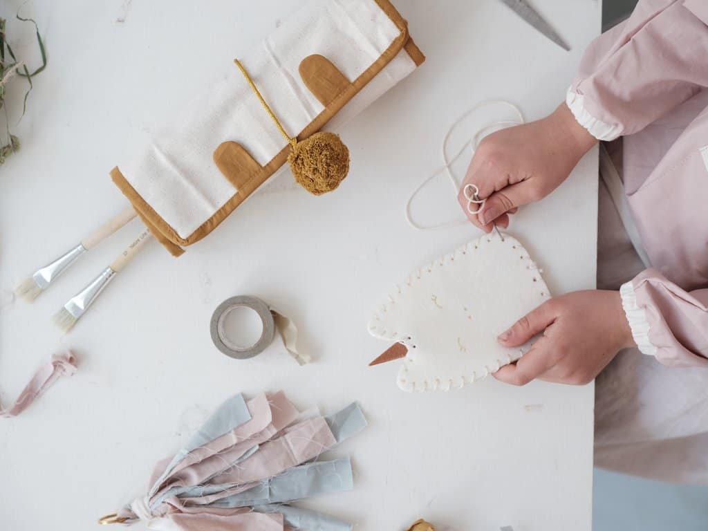 Craft Smock - Pale Yellow by Fabelab - Learning Bugs UK