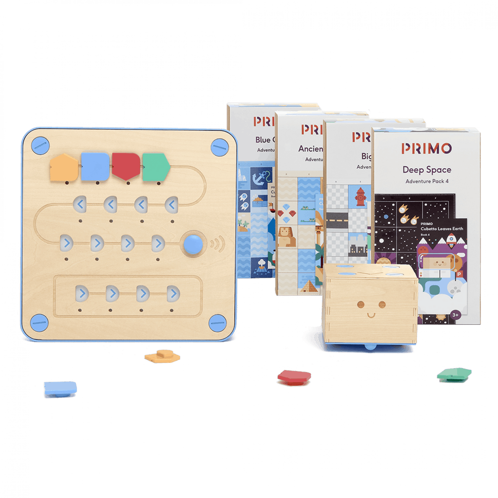 Cubetto Playset and Adventure Packs by Cubetto - Learning Bugs UK
