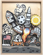 Begin Again Lunar Lander Stacking Game and Playset by Begin Again - Learning Bugs UK