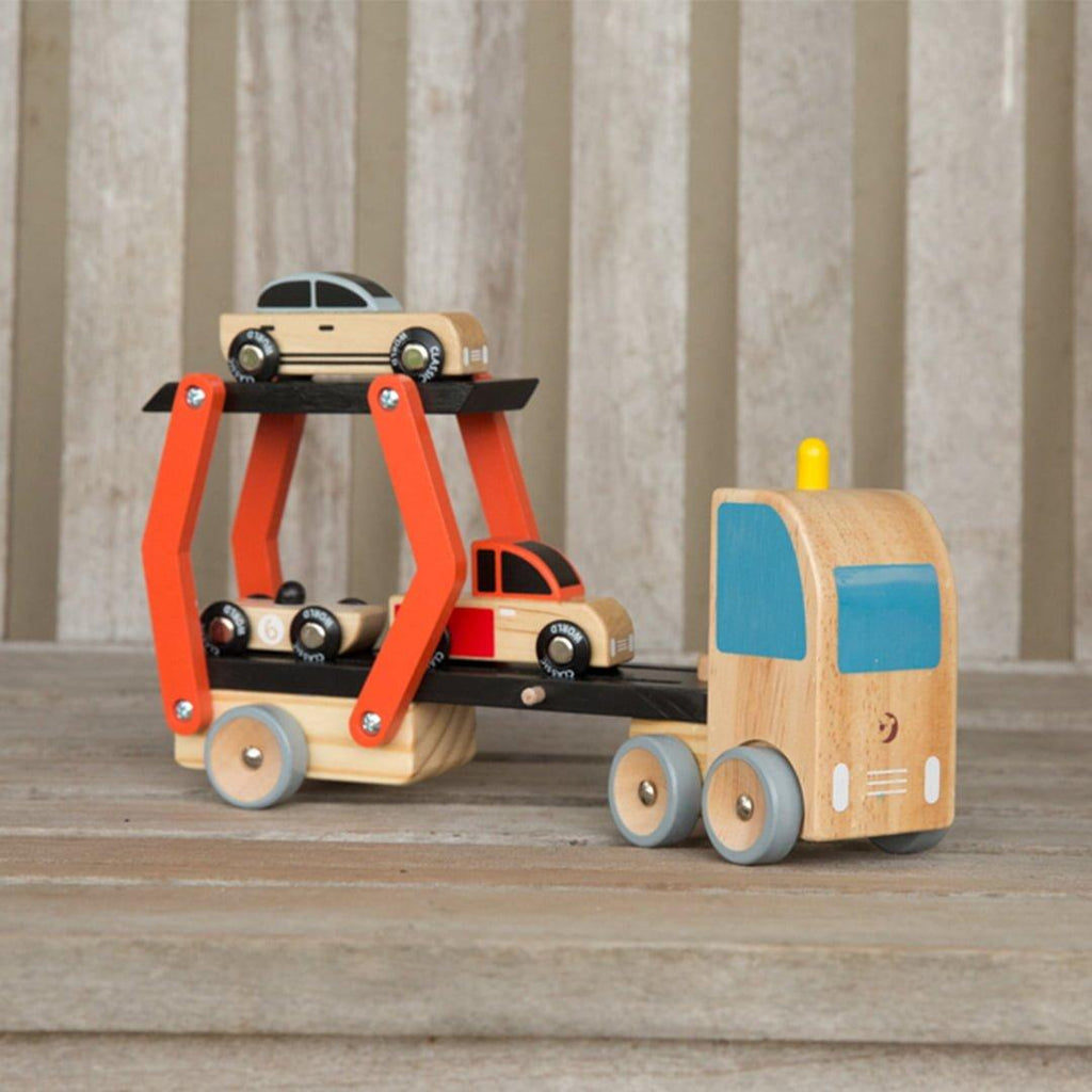 Classic World Car Transporter by Classic World Toys - Learning Bugs UK