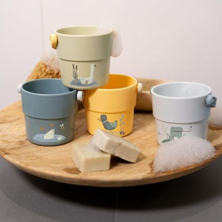 Little Dutch Bath Cups by Little Dutch - Learning Bugs UK
