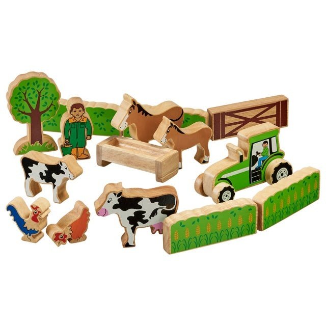 Lanka Kade - Farmers Field Set With Colourful Characters by Lanka Kade - Learning Bugs UK
