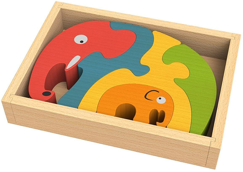 Begin Again Elephant Family Puzzle by Begin Again - Learning Bugs UK