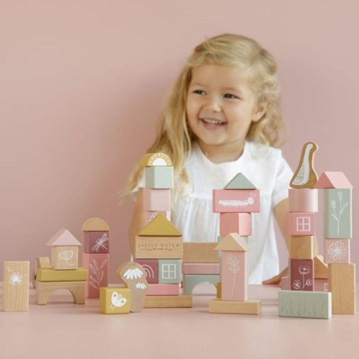 Little Dutch Building Blocks in Tons of Pink