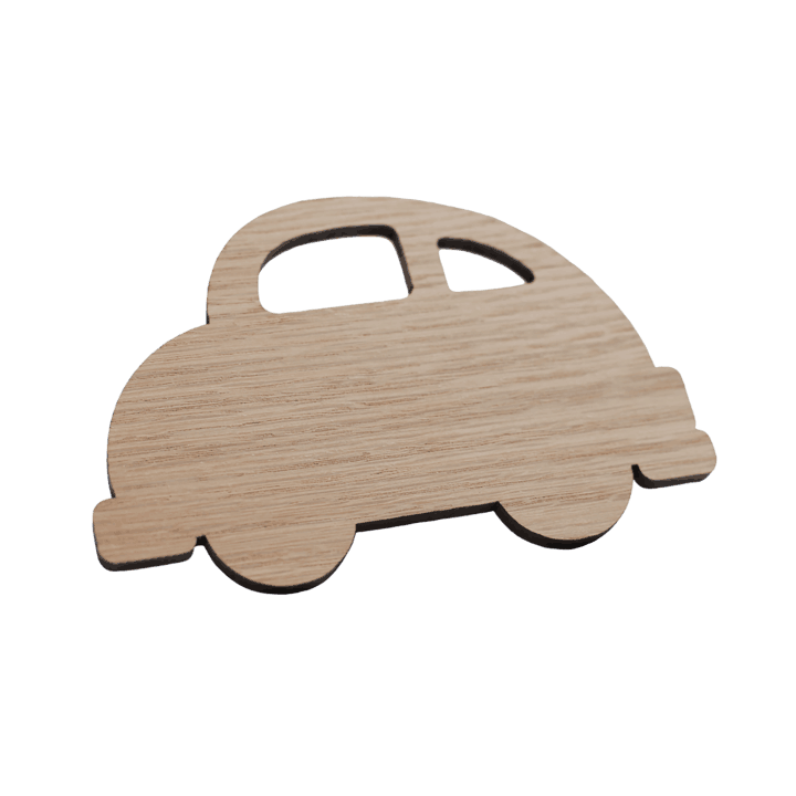 Hagelens Car Wall Hook - Carved Oak Veneer by Hagelens - Learning Bugs UK