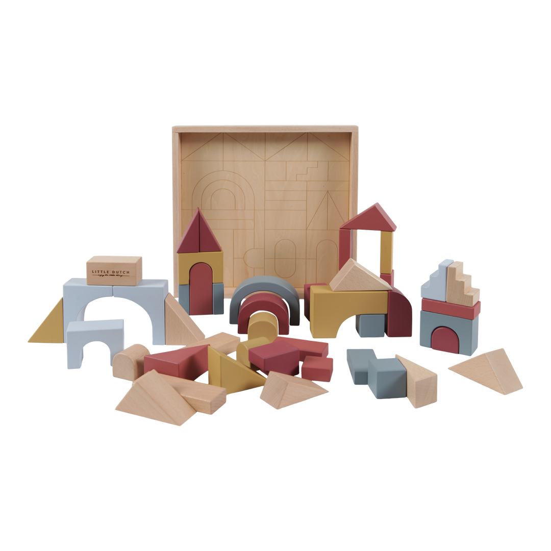 Little Dutch Wooden Building Blocks