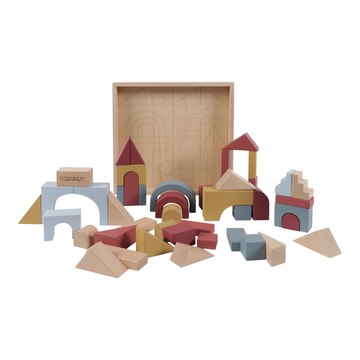 Little Dutch Wooden Building Blocks