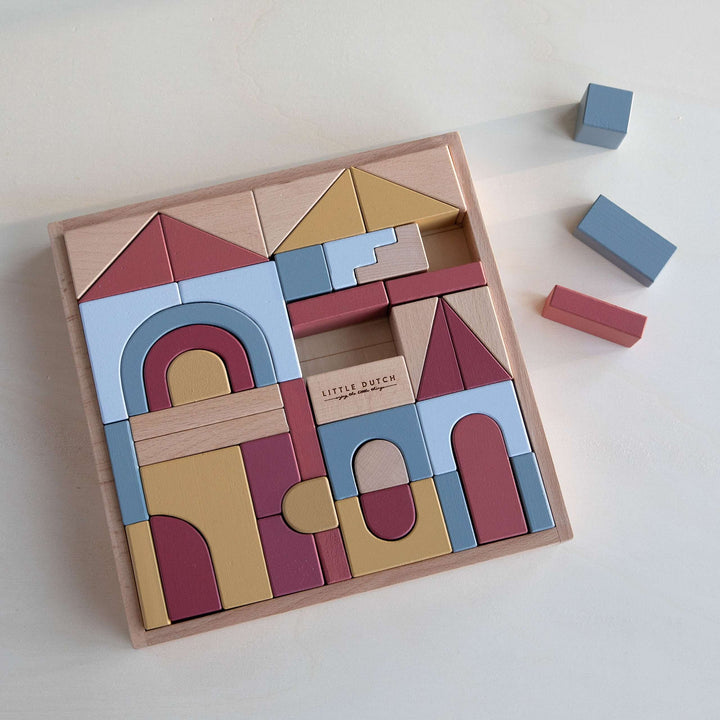 Little Dutch Wooden Building Blocks