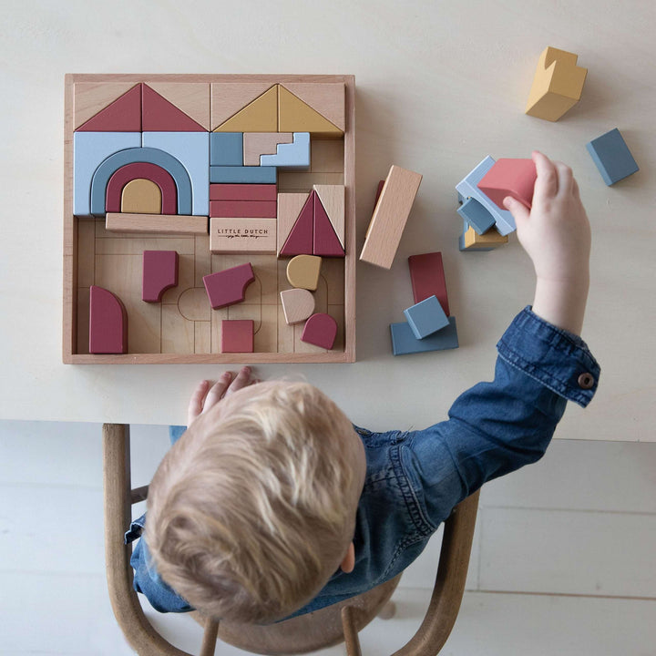 Little Dutch Wooden Building Blocks