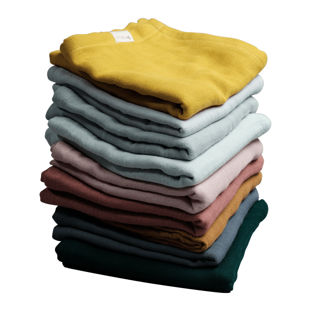 Fabelab Muslin Cloth 2 Pack - Sea by Fabelab - Learning Bugs UK