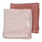 Fabelab Muslin Cloth 2 Pack - Berry by Fabelab - Learning Bugs UK