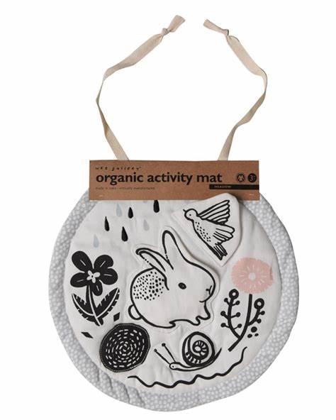 Wee Gallery Organic Activity Pad Meadow by Wee Gallery - Learning Bugs UK