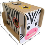 Bee Smart Wooden Zebra Shape Sorter by Bee Smart - Learning Bugs UK