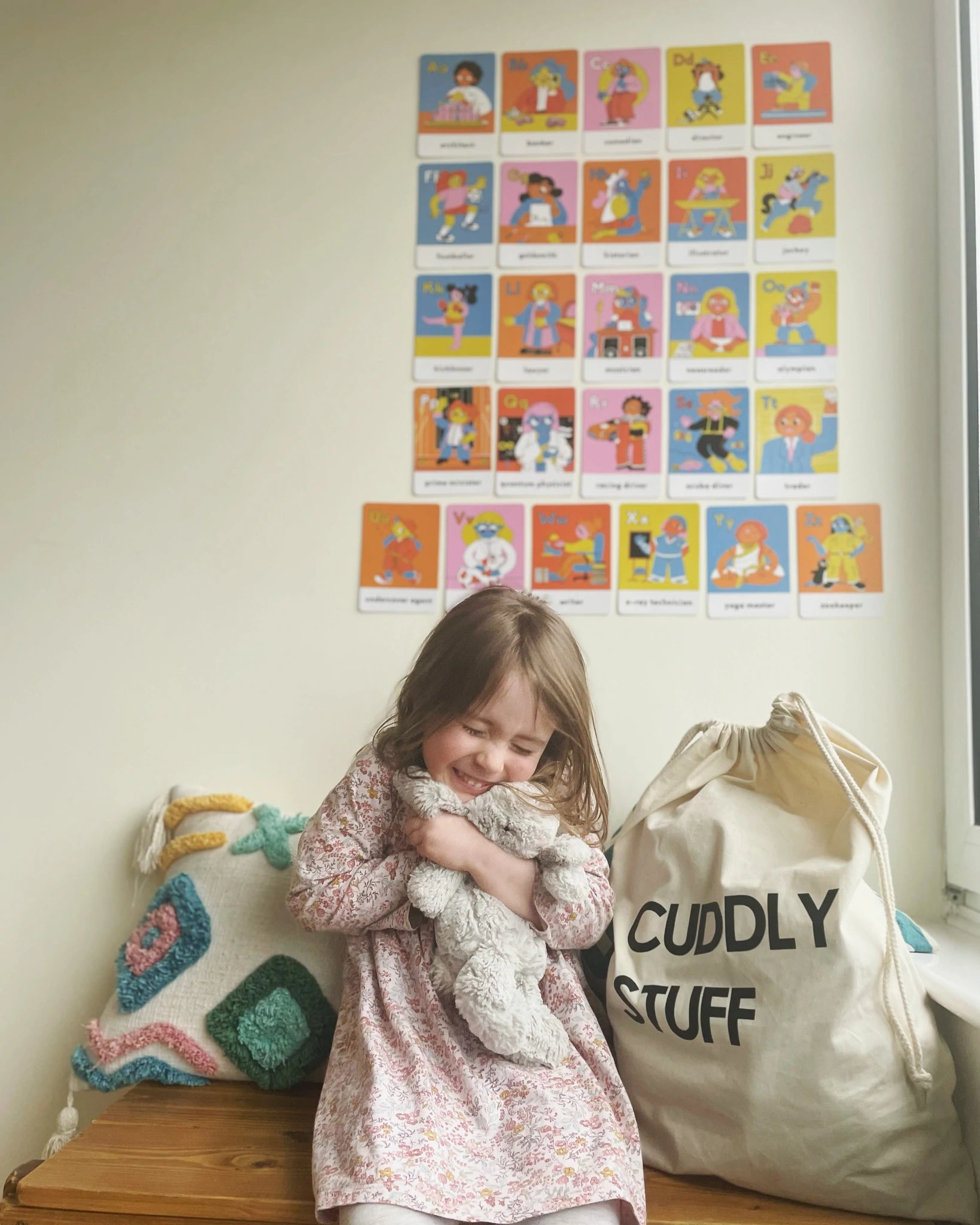 Boss Babs The GALphabet - Flash Cards by Boss Babs - Learning Bugs UK