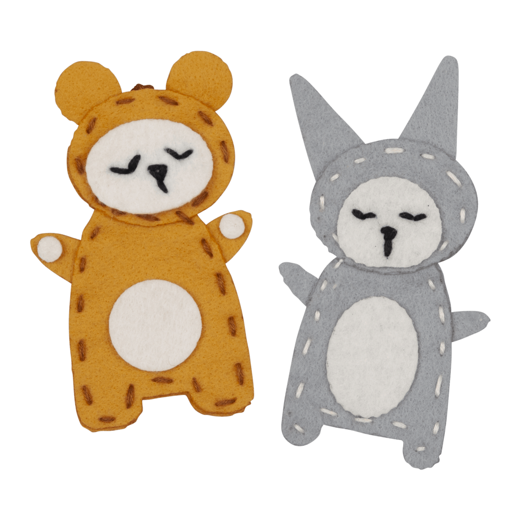 Mini Makers Charm Craft - Bear + Bunny