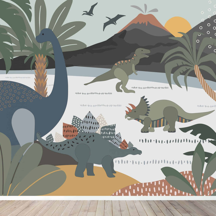 Dinosaur Wallpaper Mural